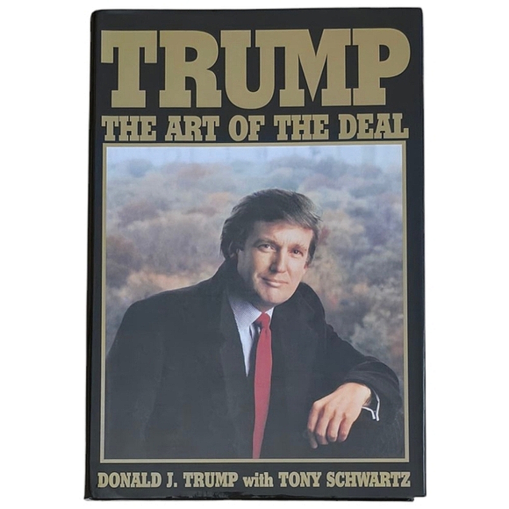 Trump The Art of the Deal (2016 Election Edition) by Donald J. Trump SIGNED